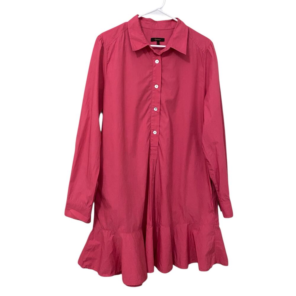 Quince Pink Mini Dress - Picture 5 of 12